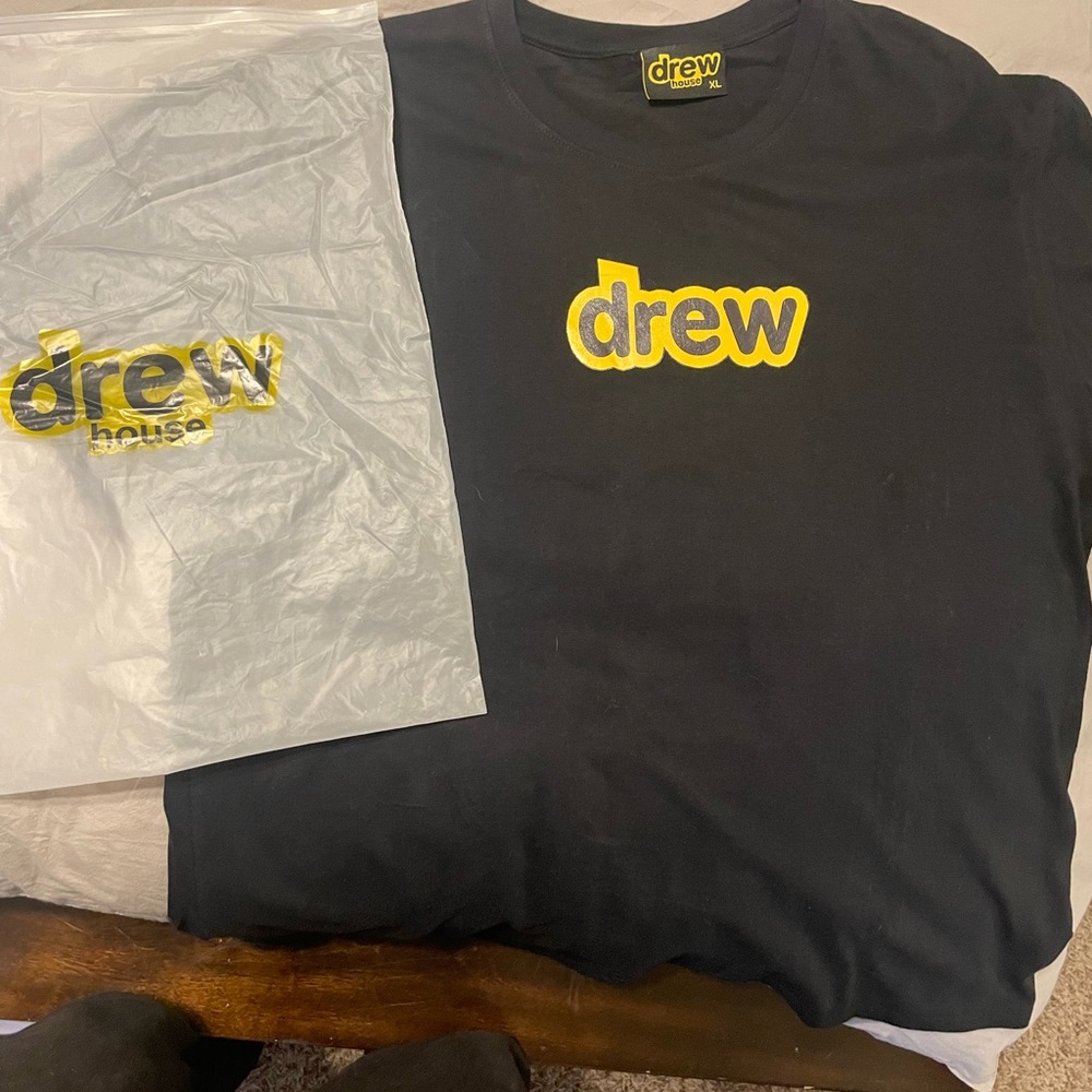 Black DREW Short Sleeve T Shirt